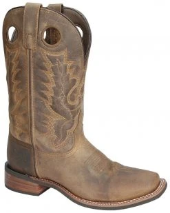 Smoky Mountain Men's Duke Western Boots - Square Toe Brown